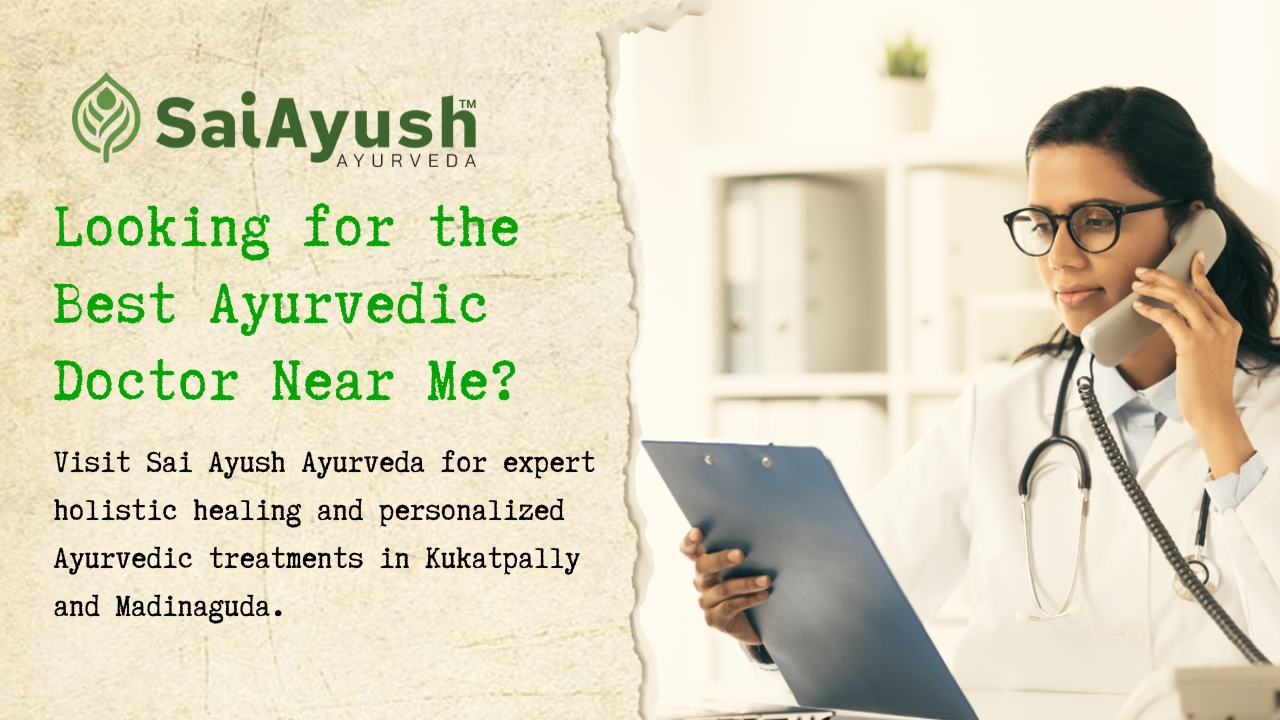 Ayurvedic doctor near me – Visit Sai Ayush Ayurveda Hospital for Holistic Healing.