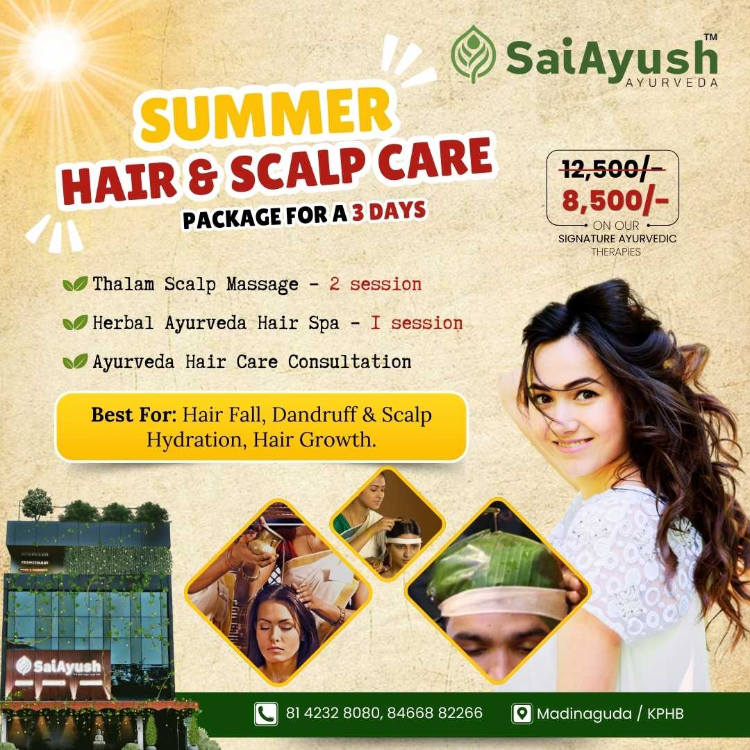 Summer Hair & Scalp Care Package (3 Days)