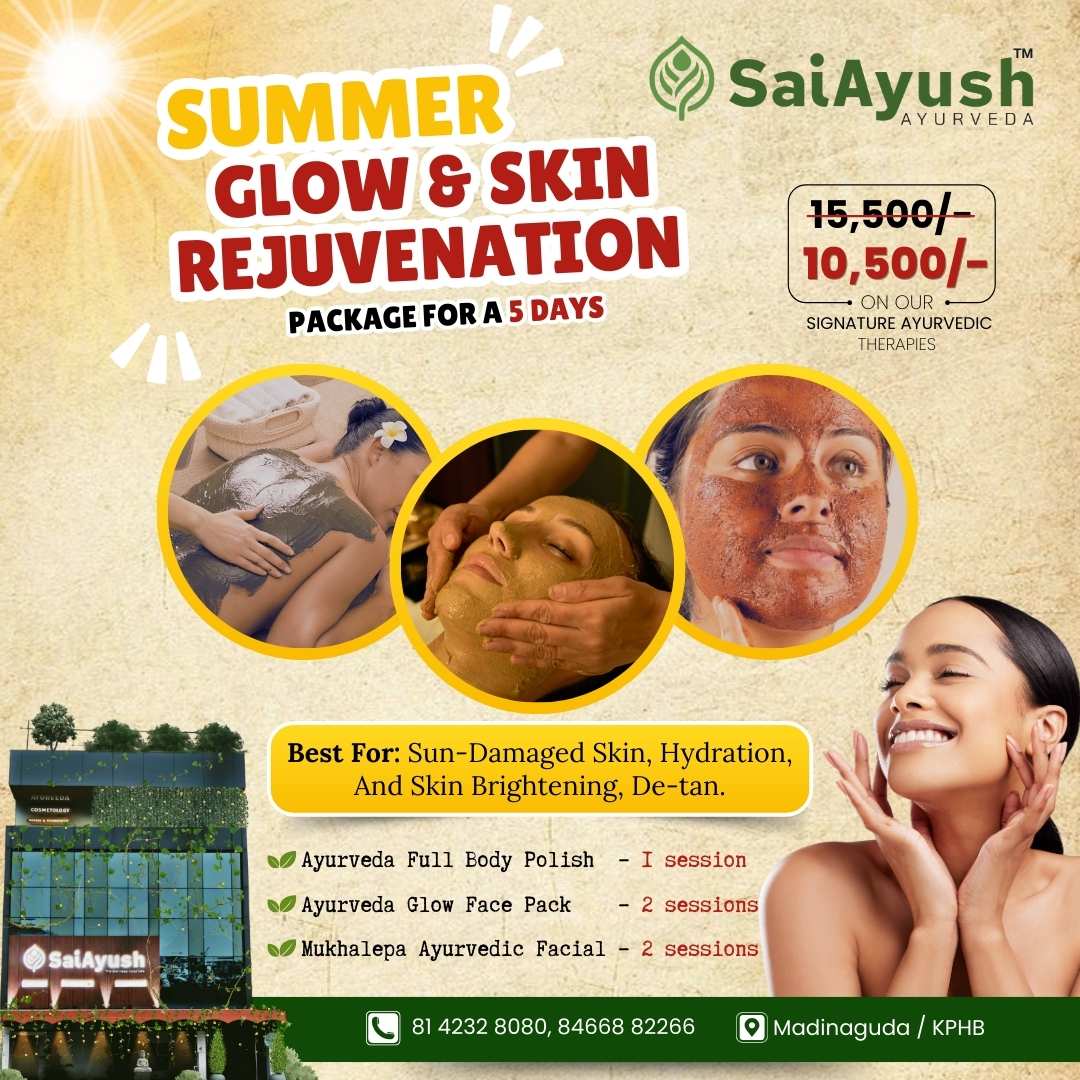 Summer Glow & Skin Rejuvenation Package (5 Days)