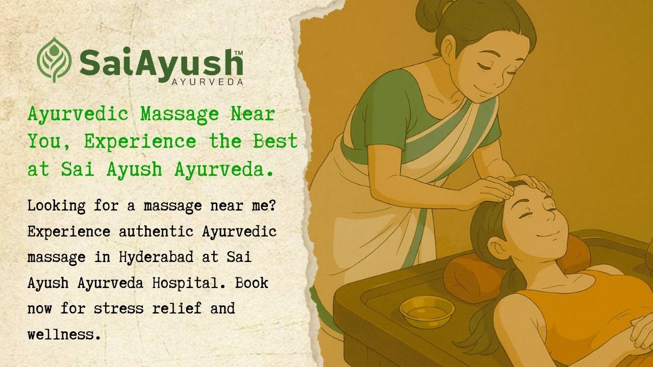 Ayurvedic Massage Near You, Experience the Best  at Sai Ayush Ayurveda.