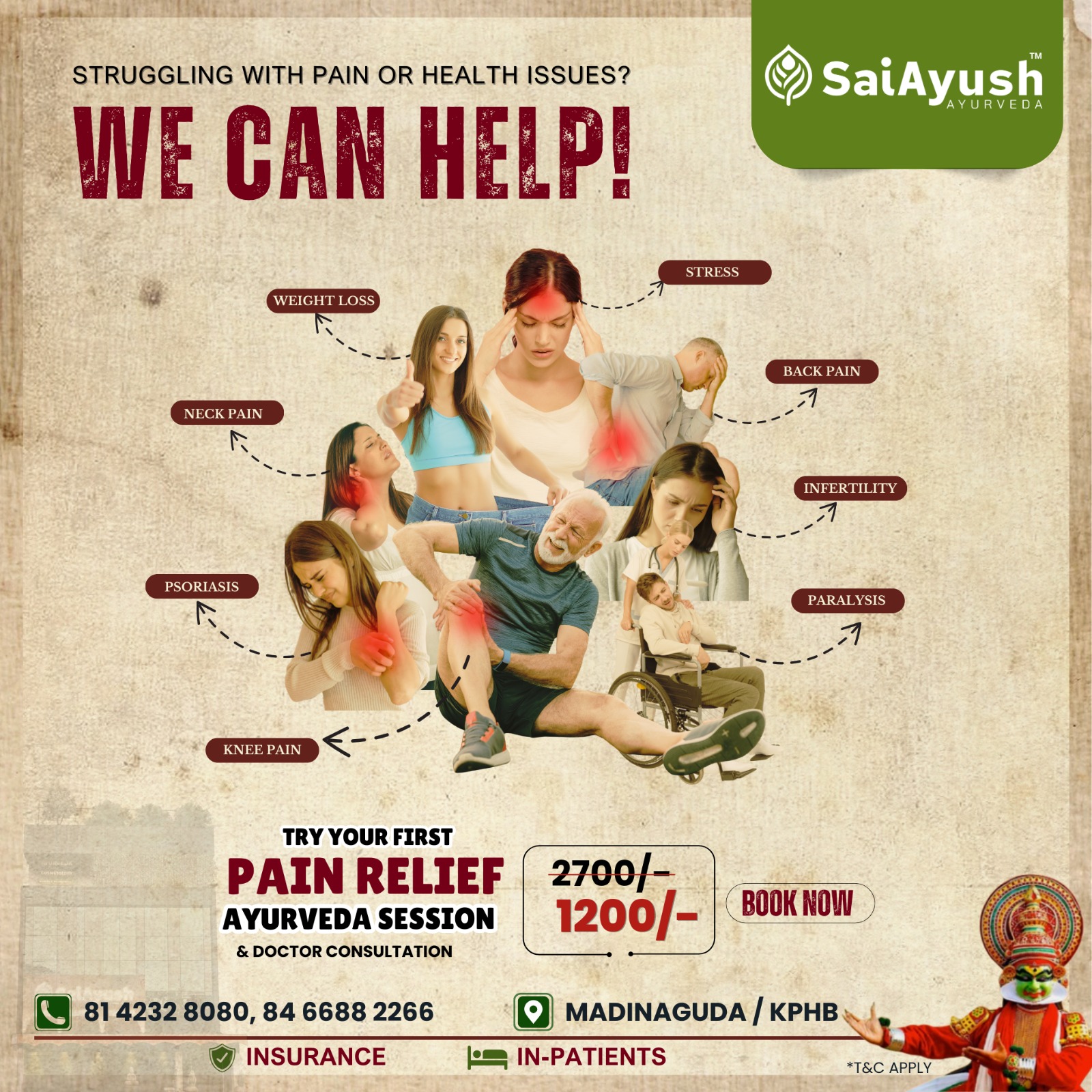 Free Doctor Consultation & Trial Session Rs.1200 Only