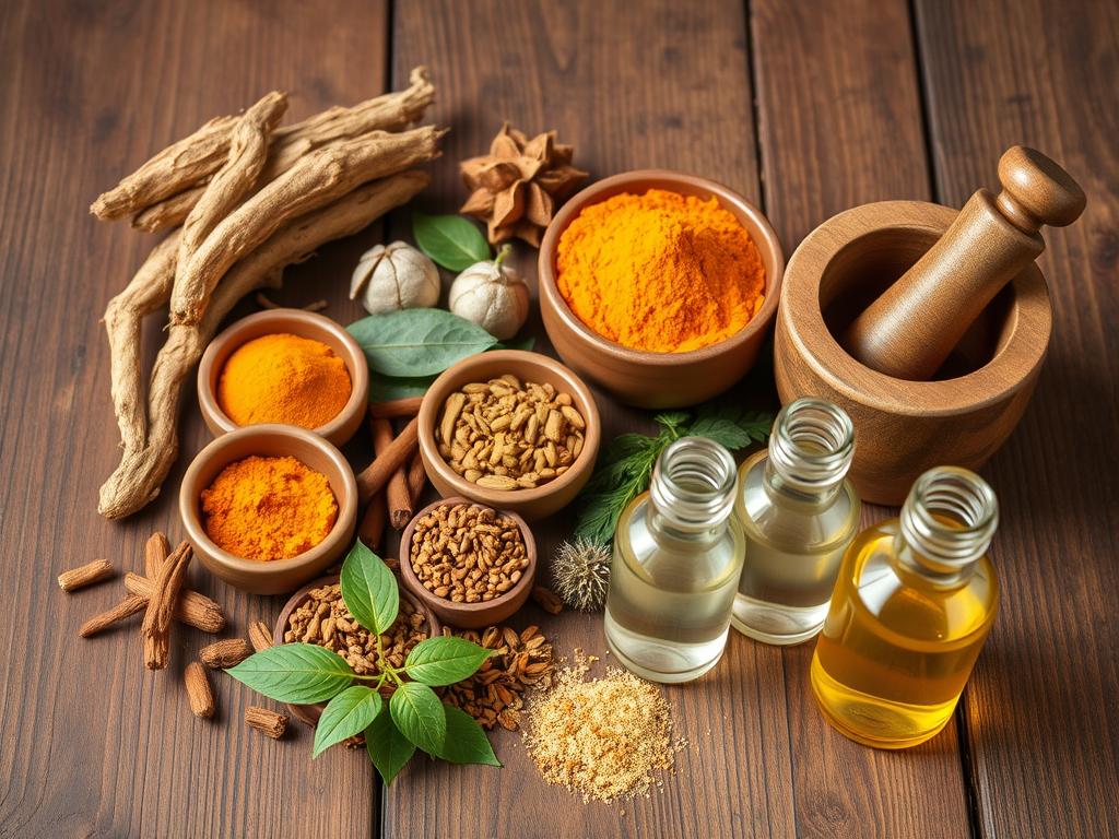 Common Ayurvedic herbs and preparations Common Ayurvedic herbs and preparations