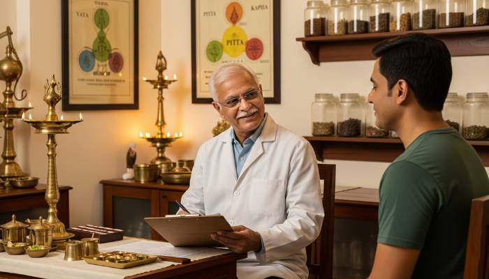 Doctor consultation for Panchakarma treatment in Hyderabad