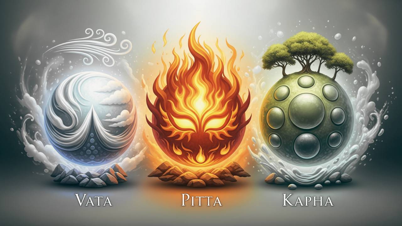 Person in peaceful meditation representing Ayurvedic balance and harmony ayurveda three doshas