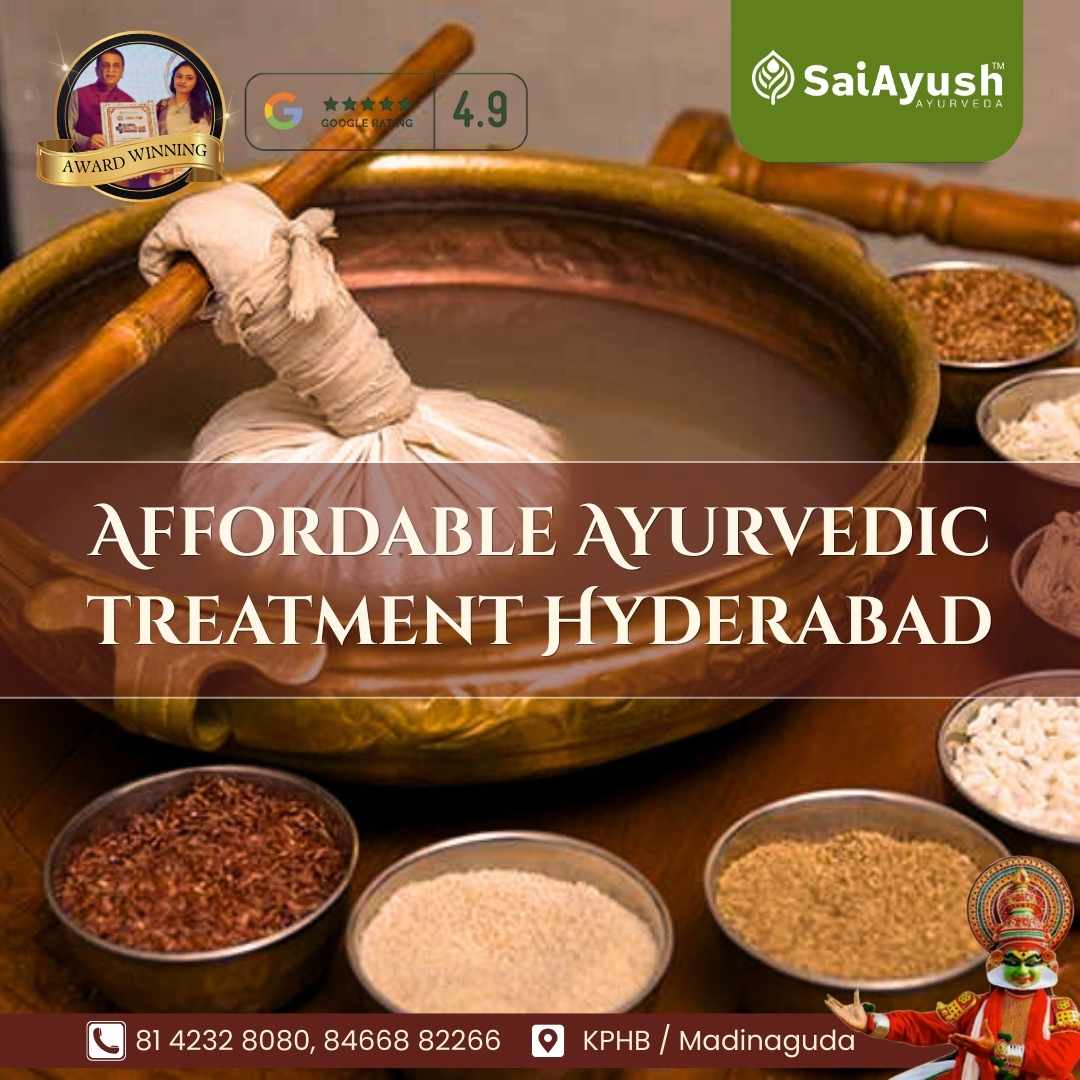 Affordable Ayurvedic treatment Hyderabad