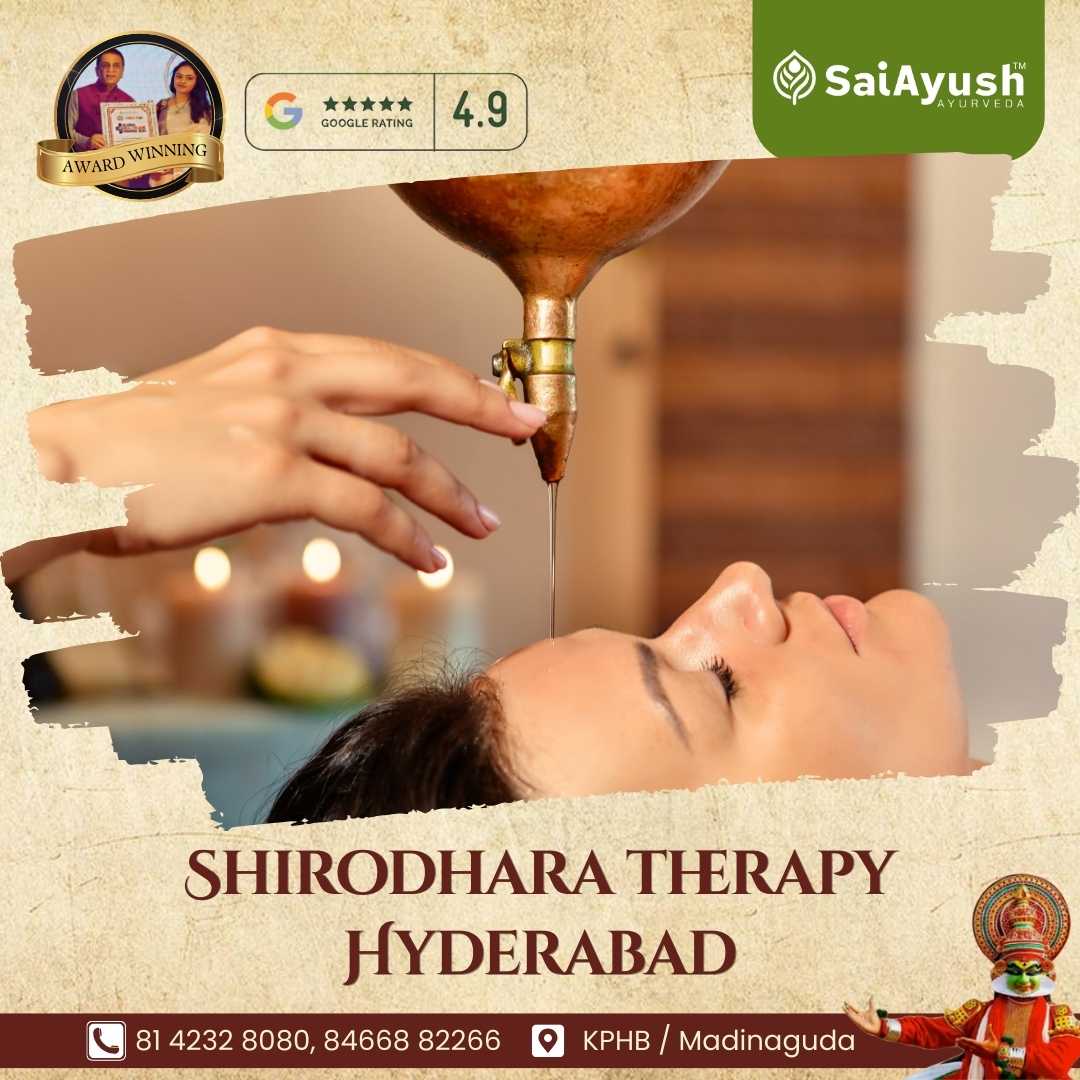 Shirodhara Therapy in Hyderabad