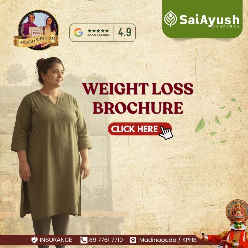 Weight Loss Brochure - Sai Ayush Ayurveda