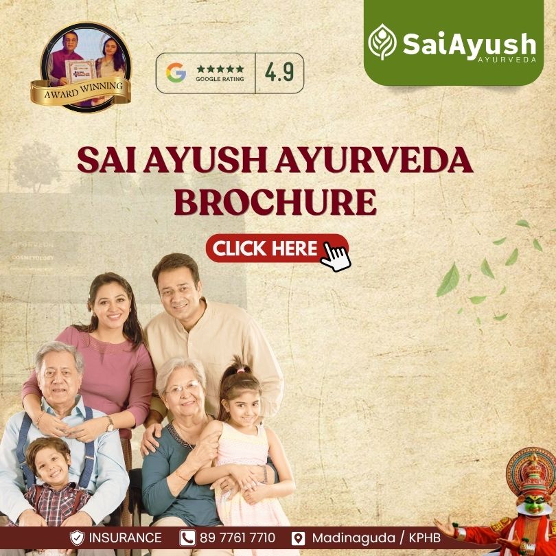 sai ayush ayurveda brochure